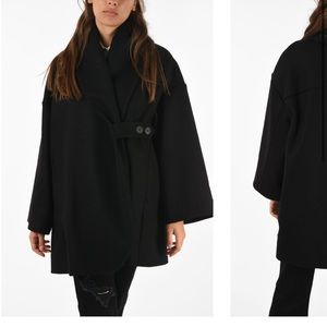 Antonio Marras Made in Italy cashmere virgin wool wrap coat swing coat